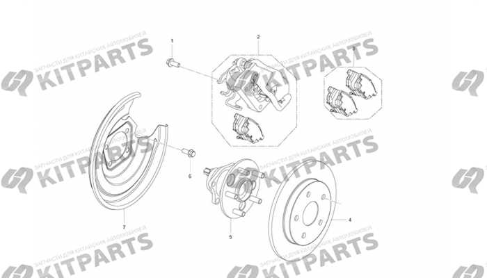 Тормоз задний дисковый Lifan Cebrium