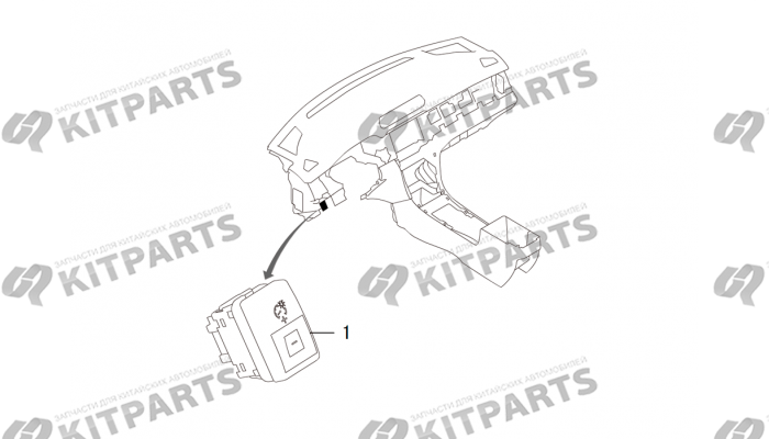 Переключатель освещения Haval H2