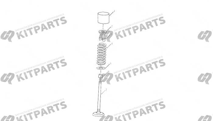 Клапана [JLD-4G24-A31\A37,JLD] Geely Atlas