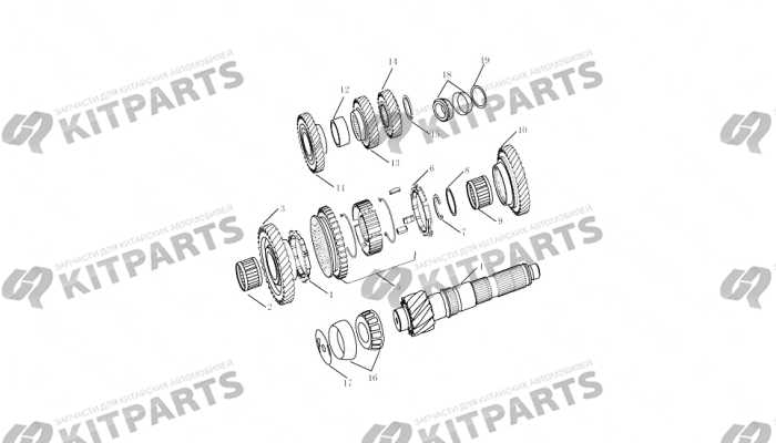 OUTPUT SHAFT Geely Emgrand X7